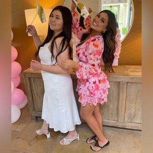 Spring In Full Swing Floral Skater Dress